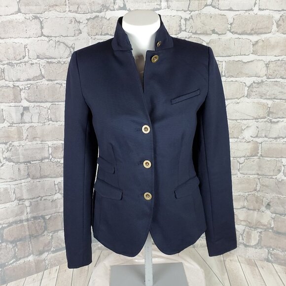 GAP Blazer Navy SIze 2  Academia Lolita Lined Military - Picture 1 of 16